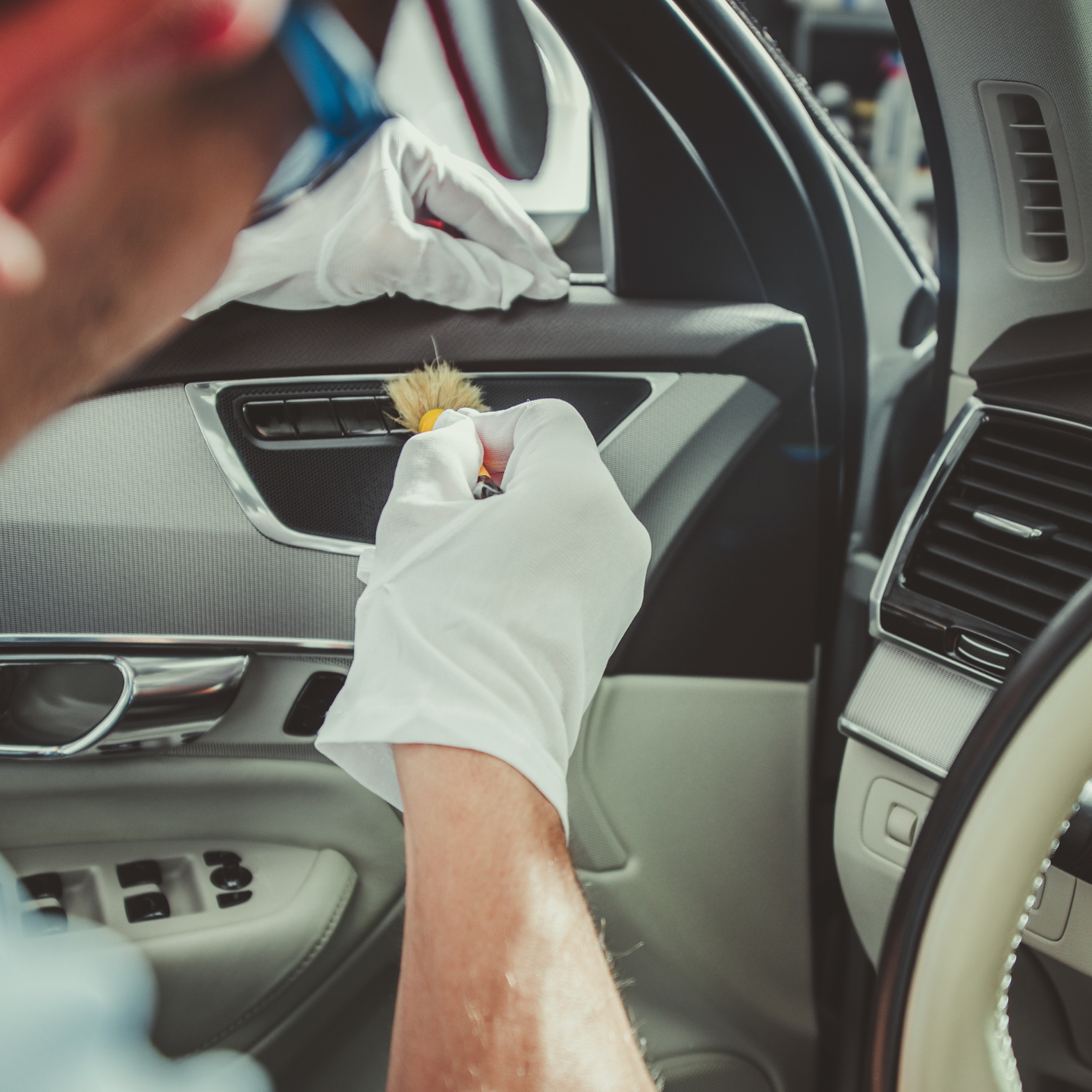 interior car detailing